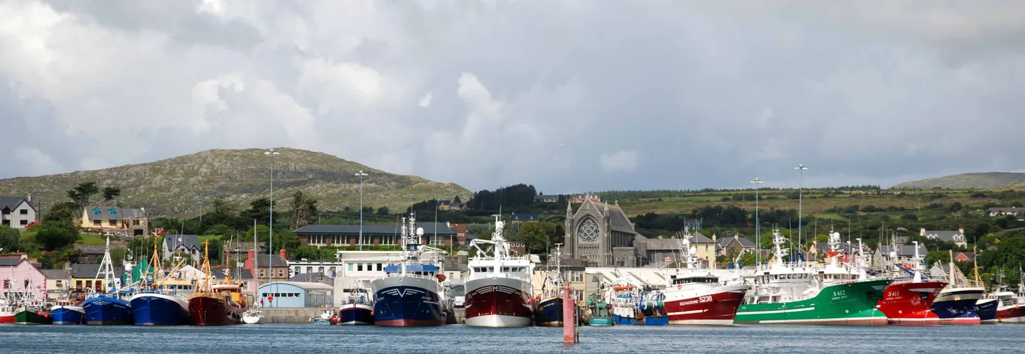 Castletownbere'i sadam Iirimaal.