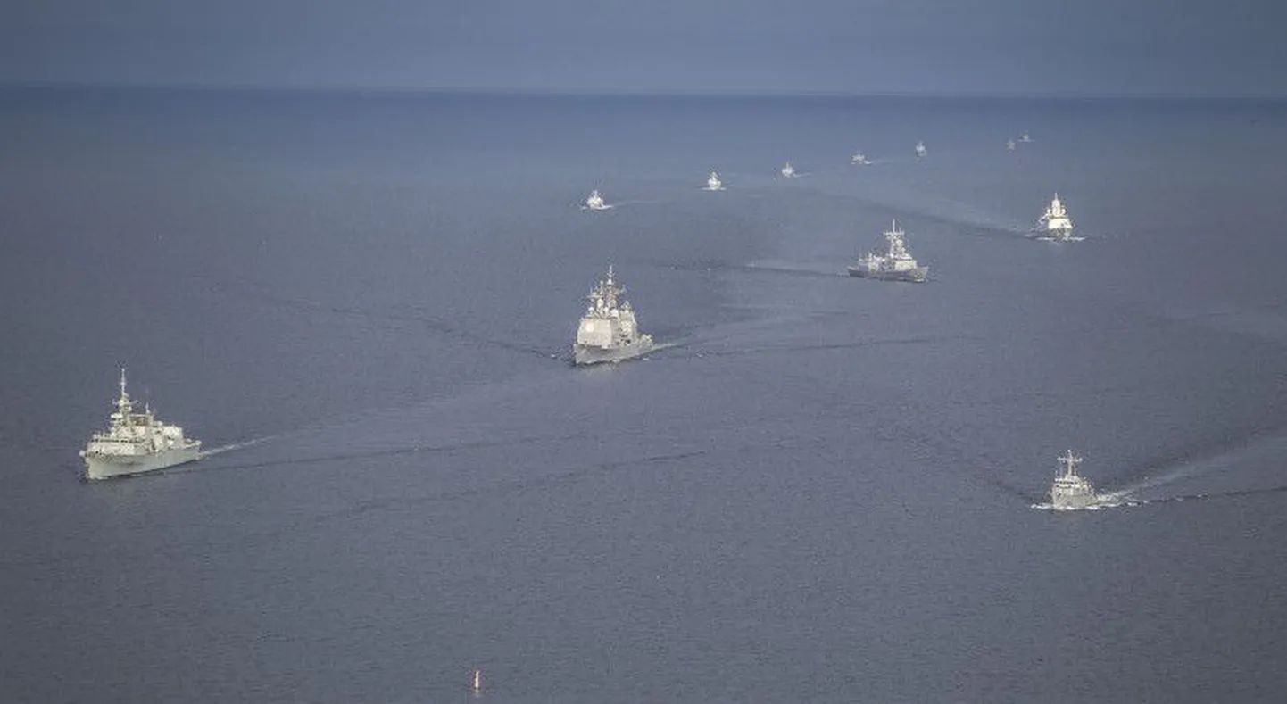 Tallinnasse saabusid NATO laevad.