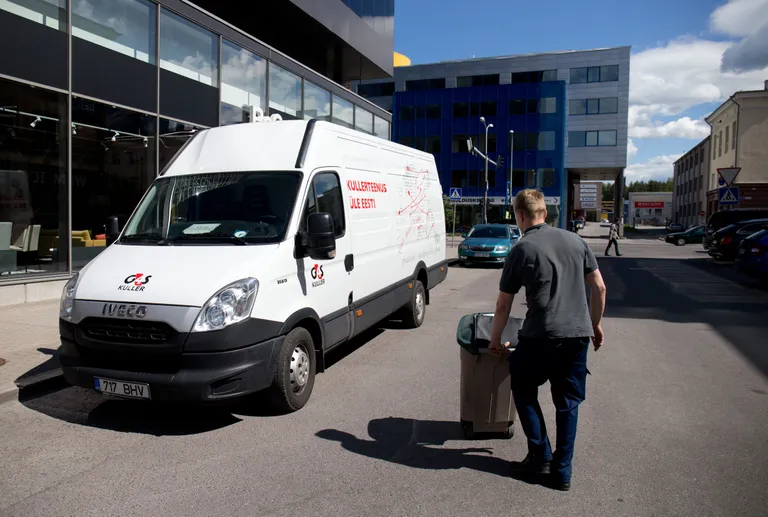 Meet one of the four buses. Photo: Liis Treimann