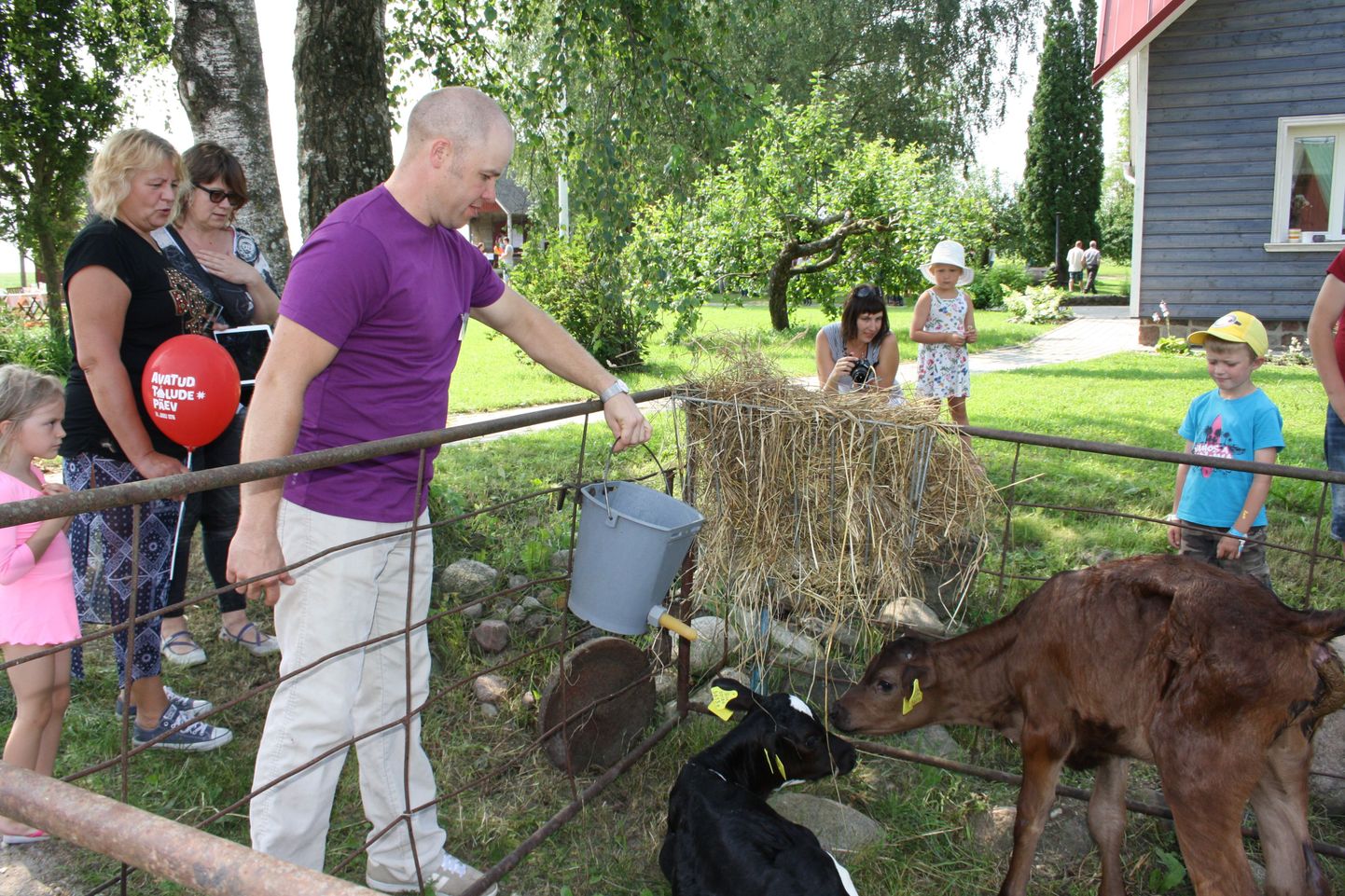 Eelmisel suvel osales avatud talude päeval ka Tarto talu Jõgevanaalt.
