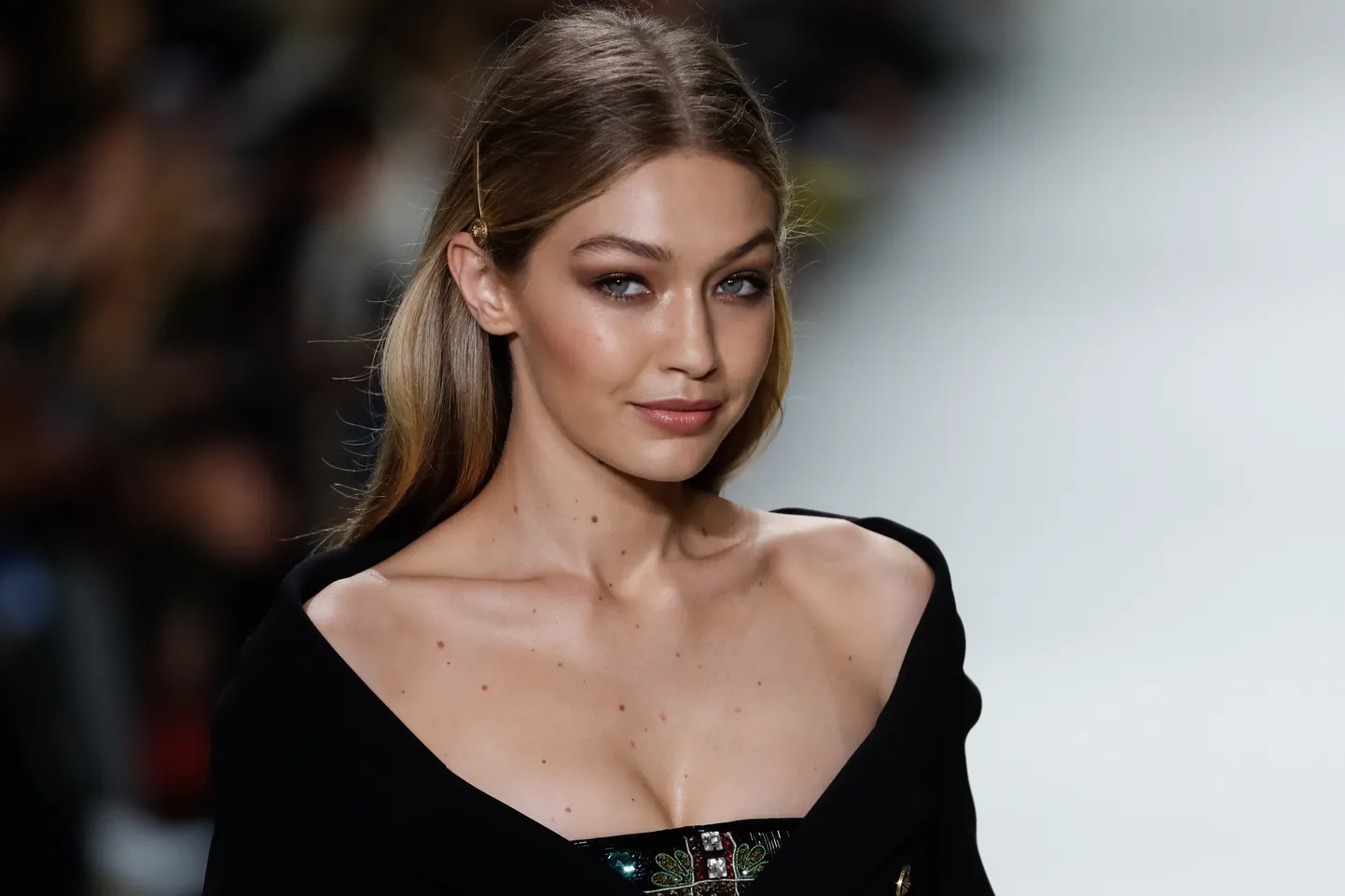Gigi Hadid Milano moenädalal.