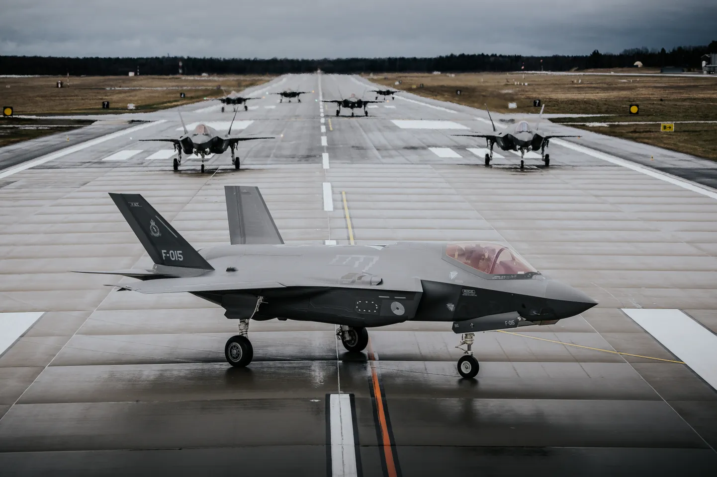 Истребители F-35.