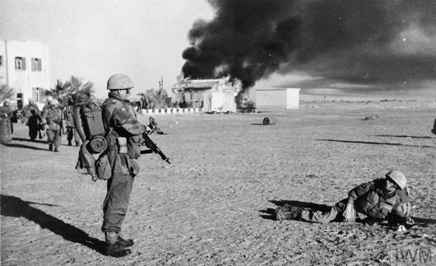 Briti langevarjurid 1956 Egiptuses.