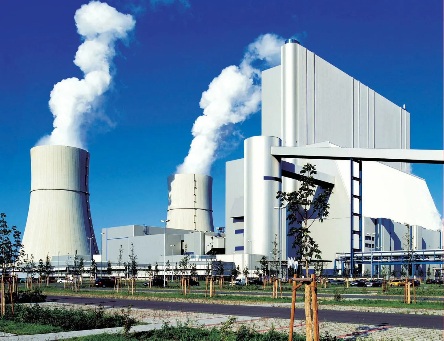 Schwarze Pumpe -nimeline kivisöejaam Saksamaal, mille Vattenfall nüüd tšehhidele müüs.