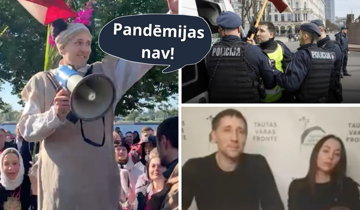 Valentīns Jermejevs jau ilgstoši mēģina sev pievērst uzmanību, rīkojot dažādas akcijas un piedaloties citu rīkotajās. Viens no retajiem dezinformatoriem, pret kuru arī uzsākts kriminālprocess pēc melu izplatīšanas. Avots: ekrānšāviņš no Delfi video; F64