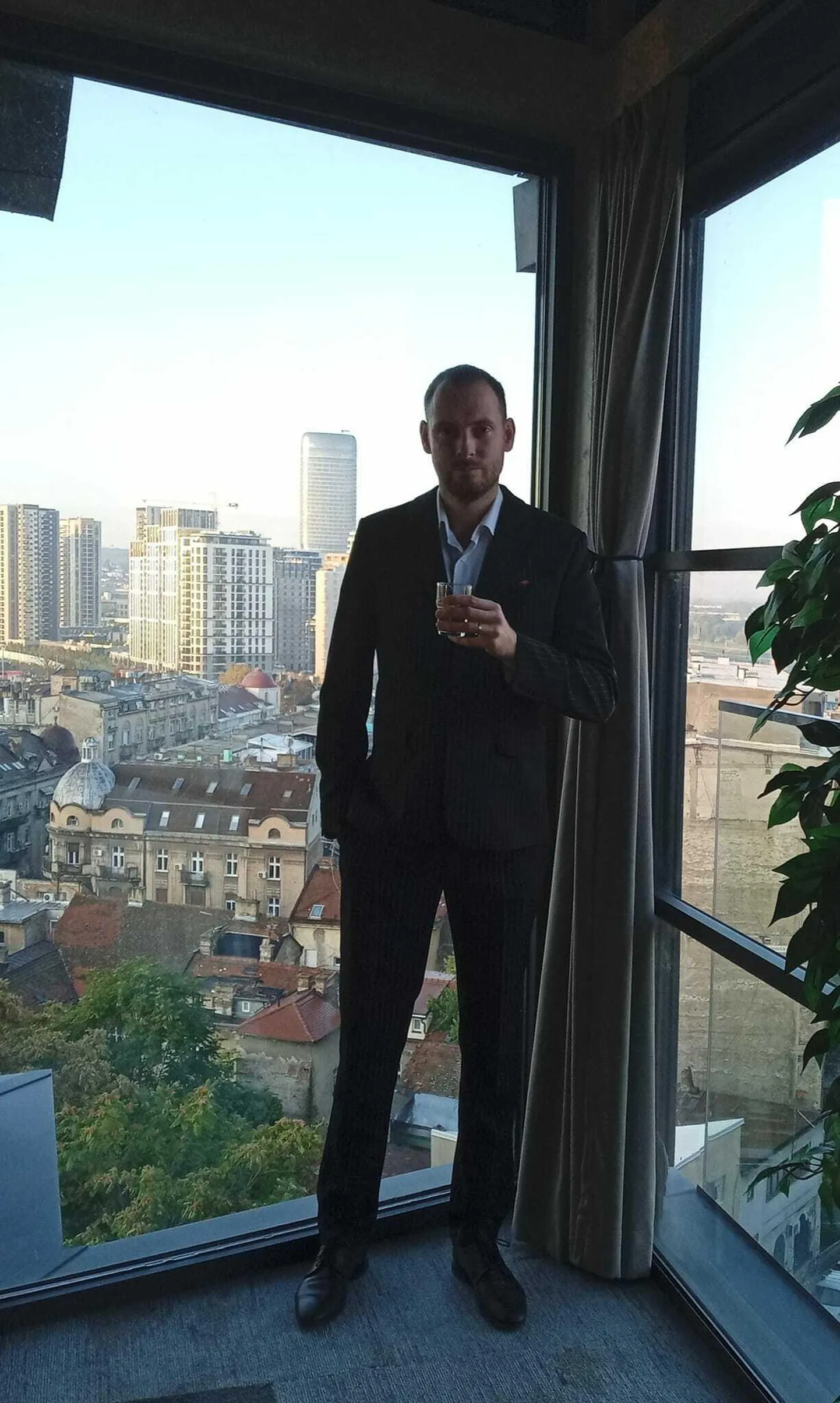 Risto Raimets Belgradis, kus ta valiti teadlasi ühendava organisatsiooni EurBee presidendiks.