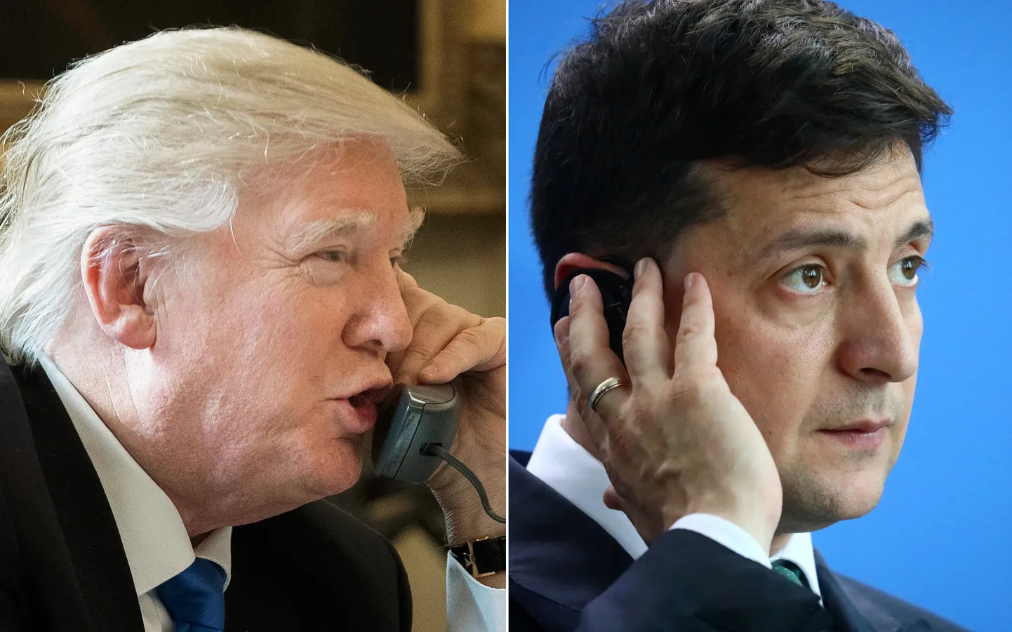 Donalds Tramps un Volodimirs Zelenskis