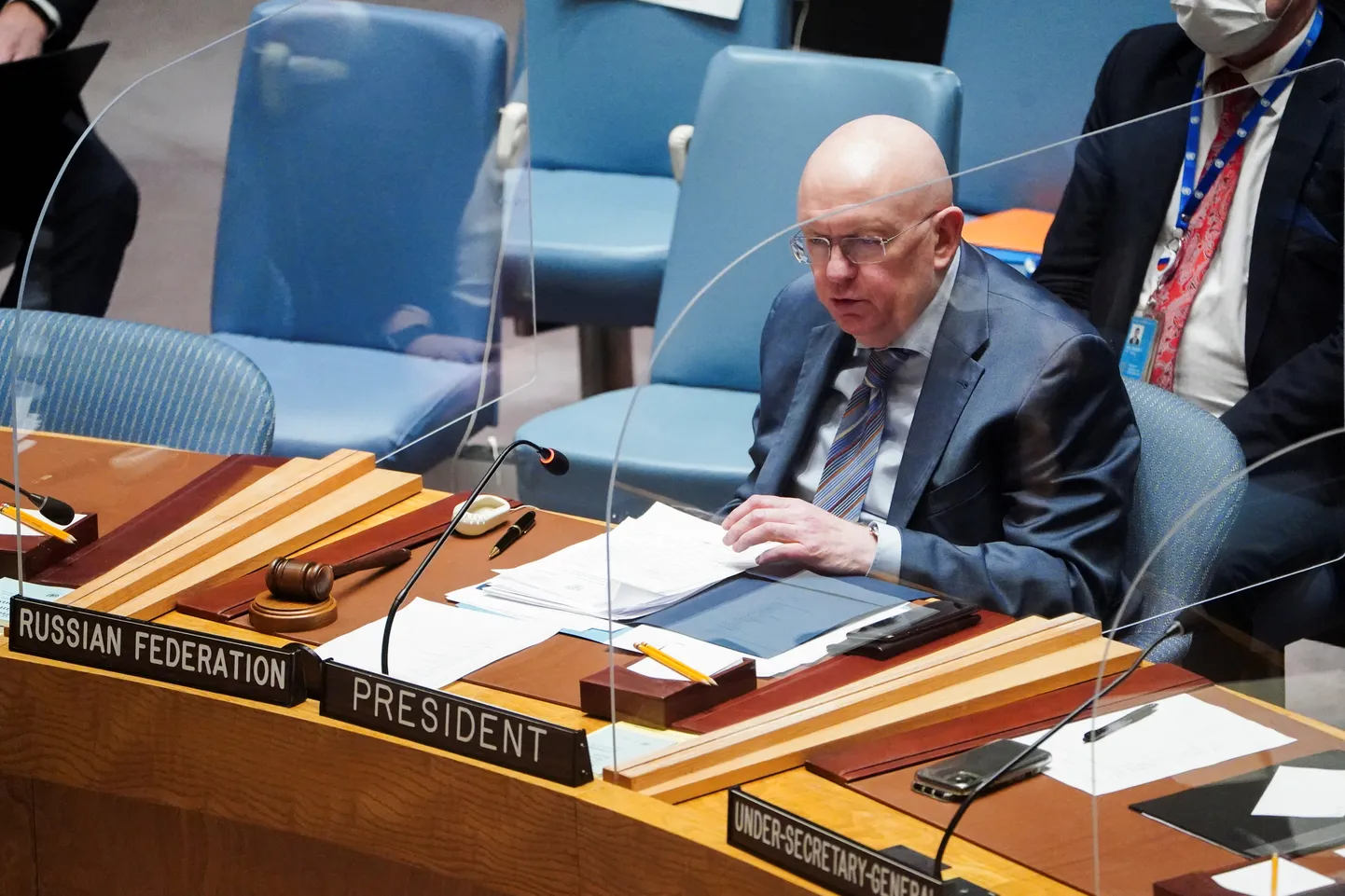 Venemaa esindaja ÜRO juures Vassili Nebenzia