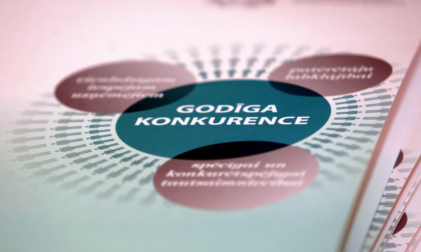 Konkurences padome izgatavots informatīvais buklets.