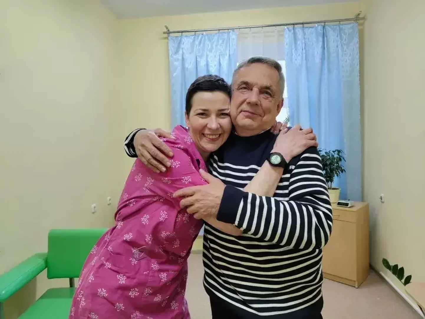 Политзаключенная Мария Колесникова встретилась с отцом