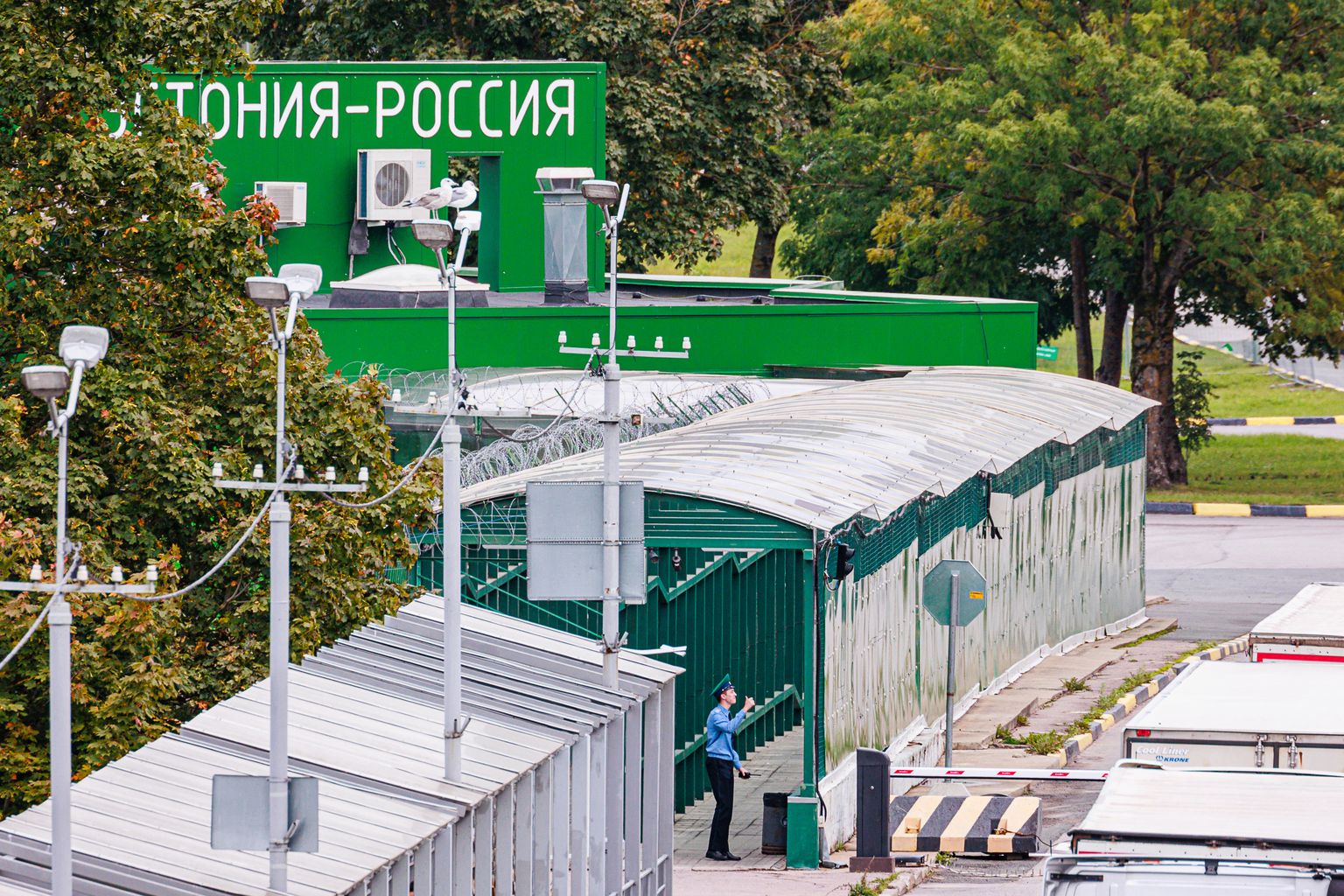 Ивангородский погранпункт на время строительства оставят открытым только для пешеходов.