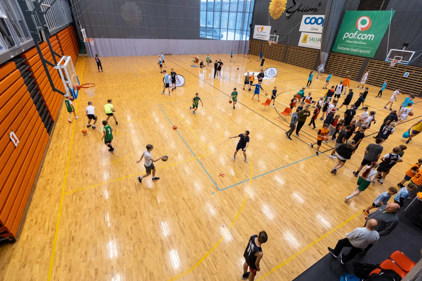 Paide E-piima spordihallis toimus korvpalli 3x3 võistluste piirkondlik etapp, kus osalesid ka Järvamaa koolid