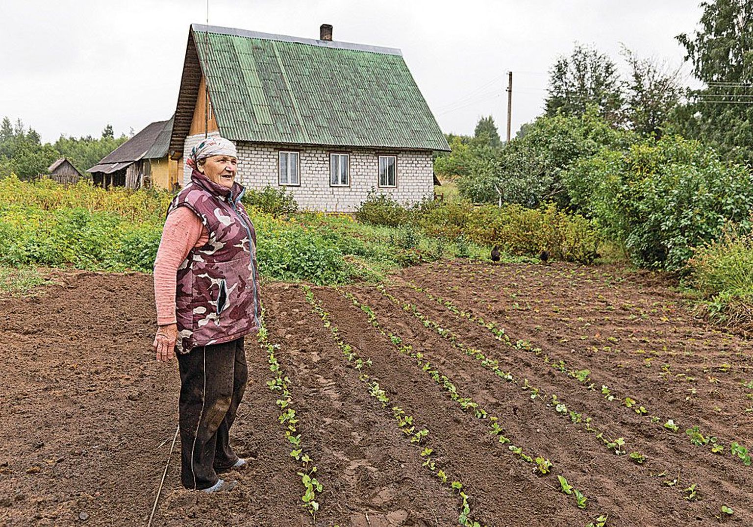Sesniki küla elanik Liide Lusti on aastate eest ka ise piiri rikkunud ja Venemaal Krupa kordonis ööpäeva kinni istunud.