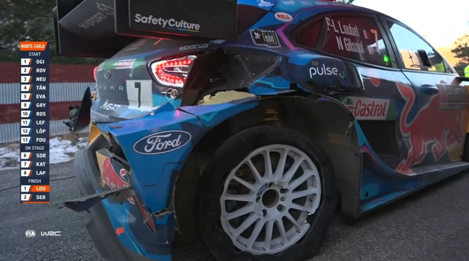 Pierre-Louis Loubet auto tagumine parem külg.