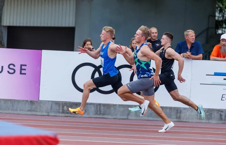 Henri Sai võitis 200 meetri jooksu.