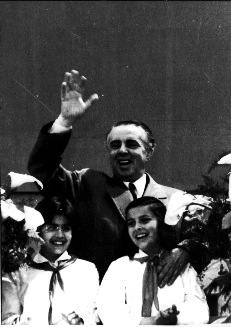 Albaania president Enver Hoxha
