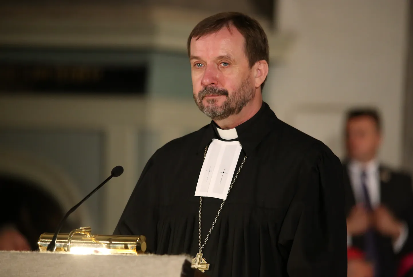 Latvijas Evaņģēliski luteriskās baznīcas arhibīskaps Jānis Vanags.