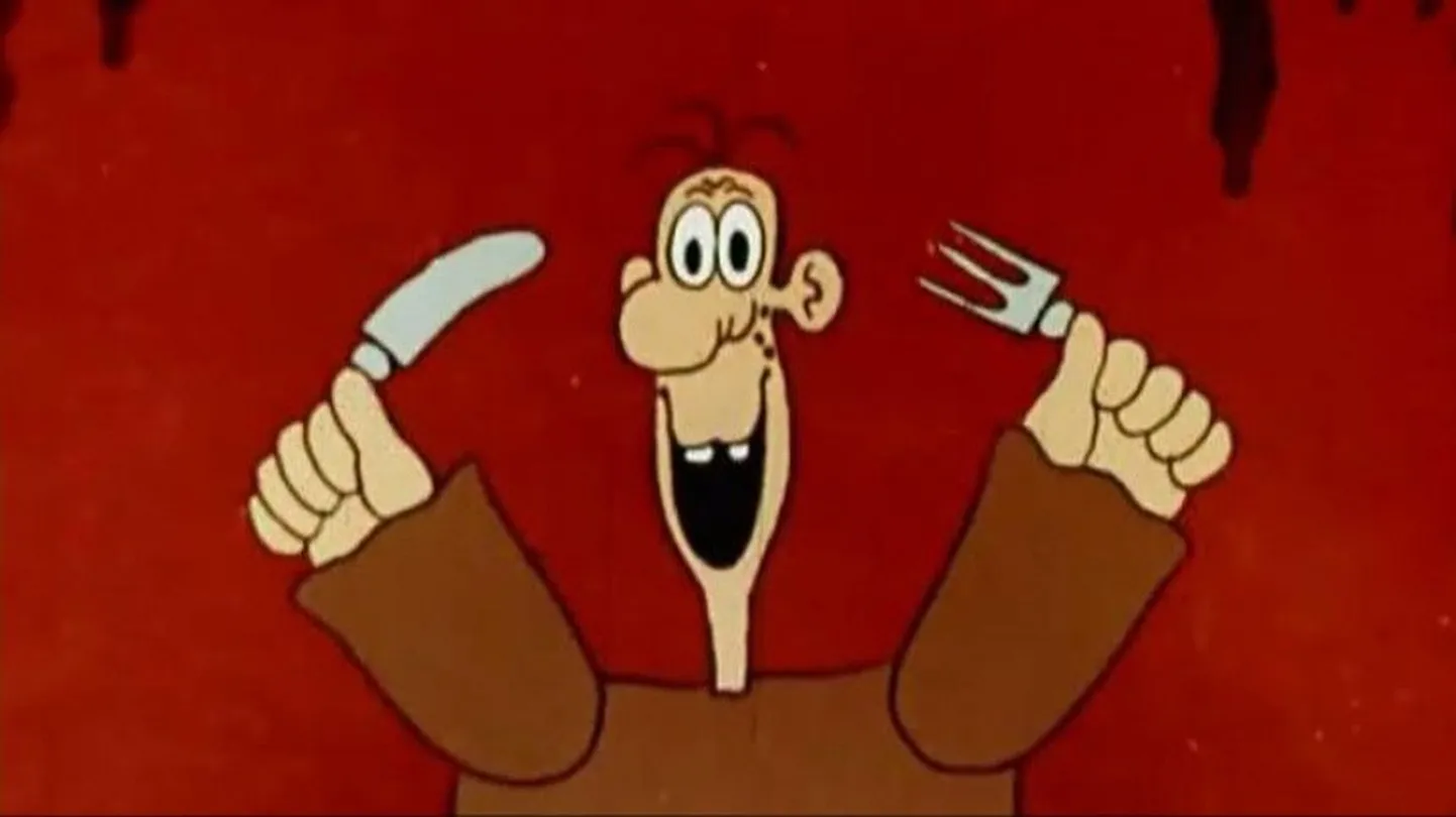 Кадр из советского мультфильма