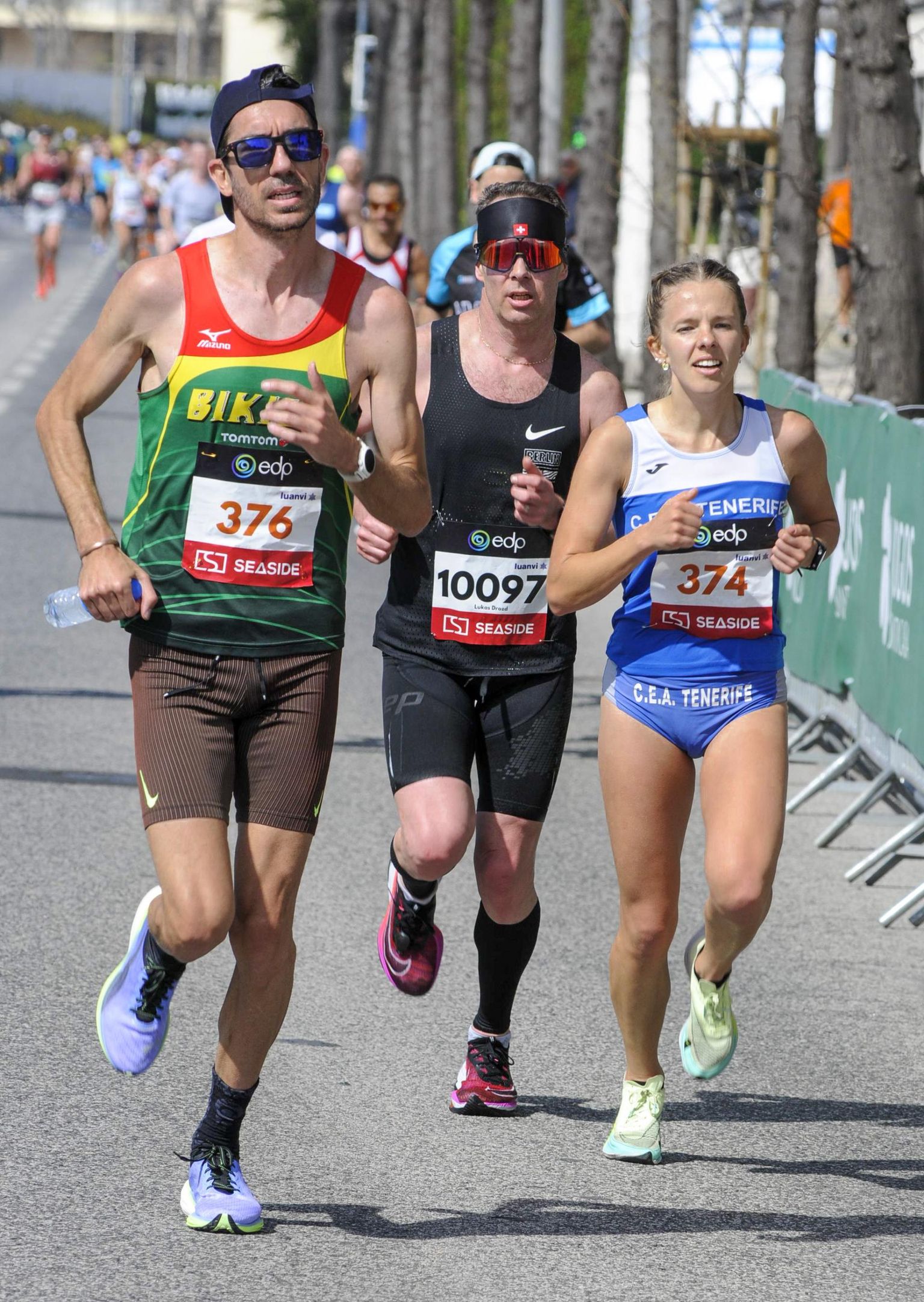 Johanna Ardel läbis Lissabonis poolmaratoni.