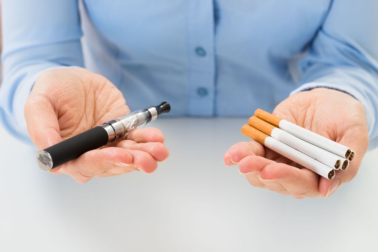 E-sigarettide tarbimise tõttu võib noortel kujuneda tõsine nikotiinisõltuvus.