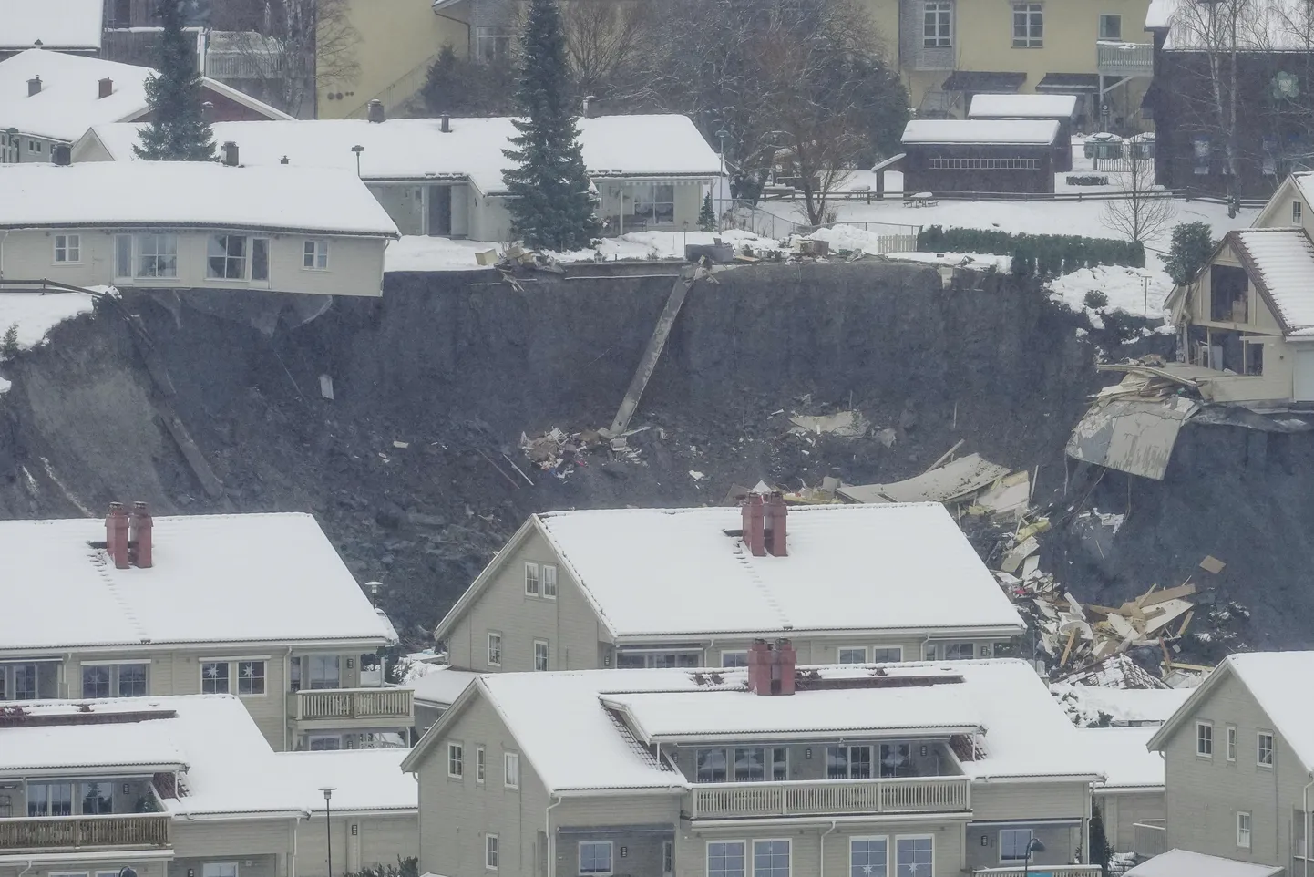 Katastroofipiirkond Oslo lähistel.