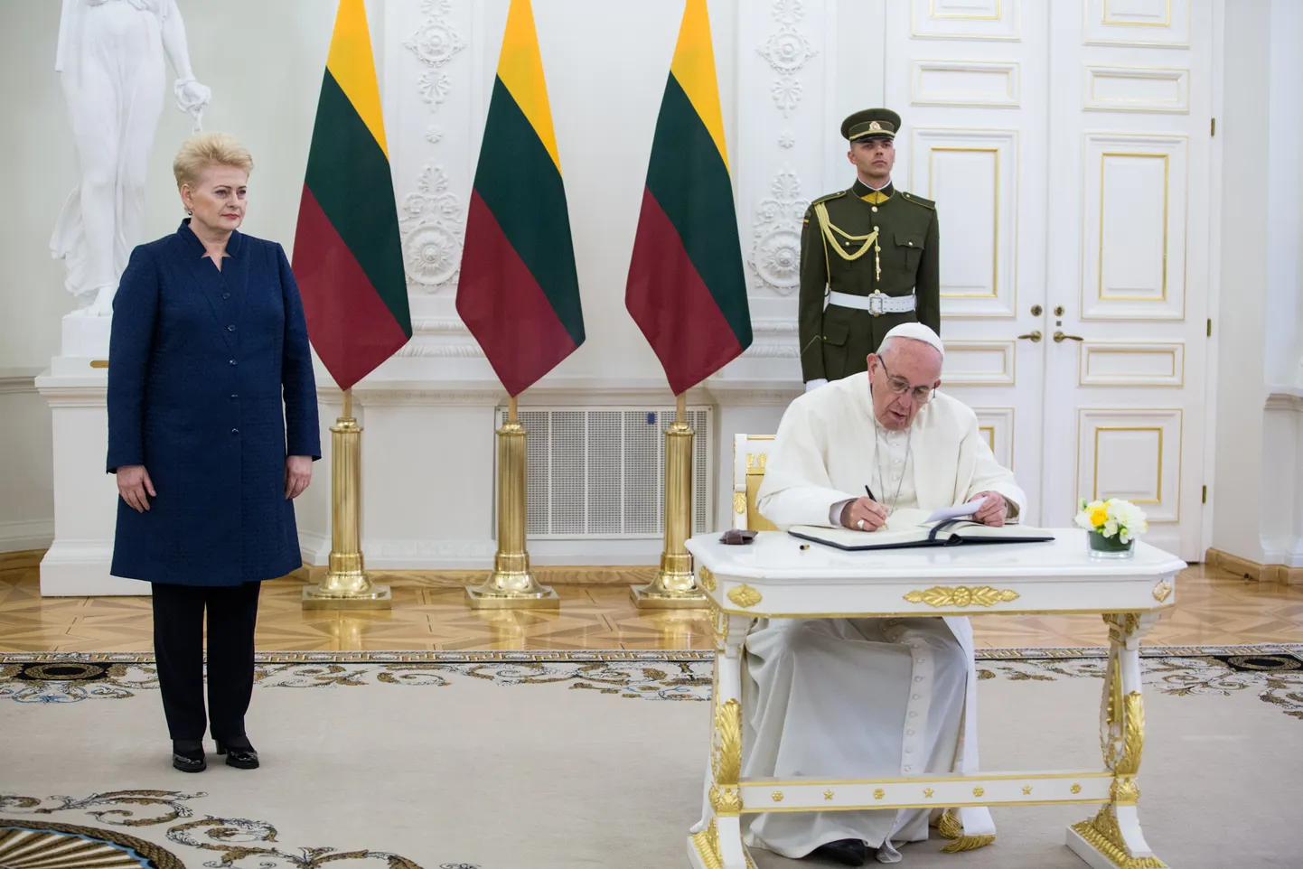 Папа римский Франциск в Литве.