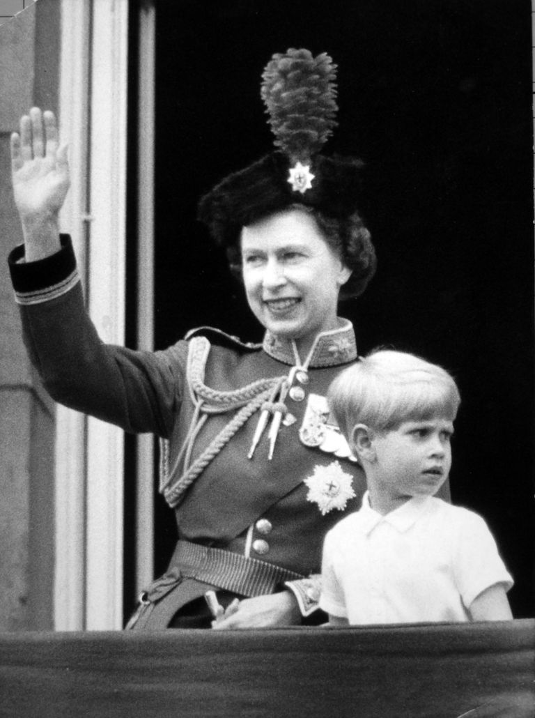 Elizabeth II ja ta noorim laps, prints Edward