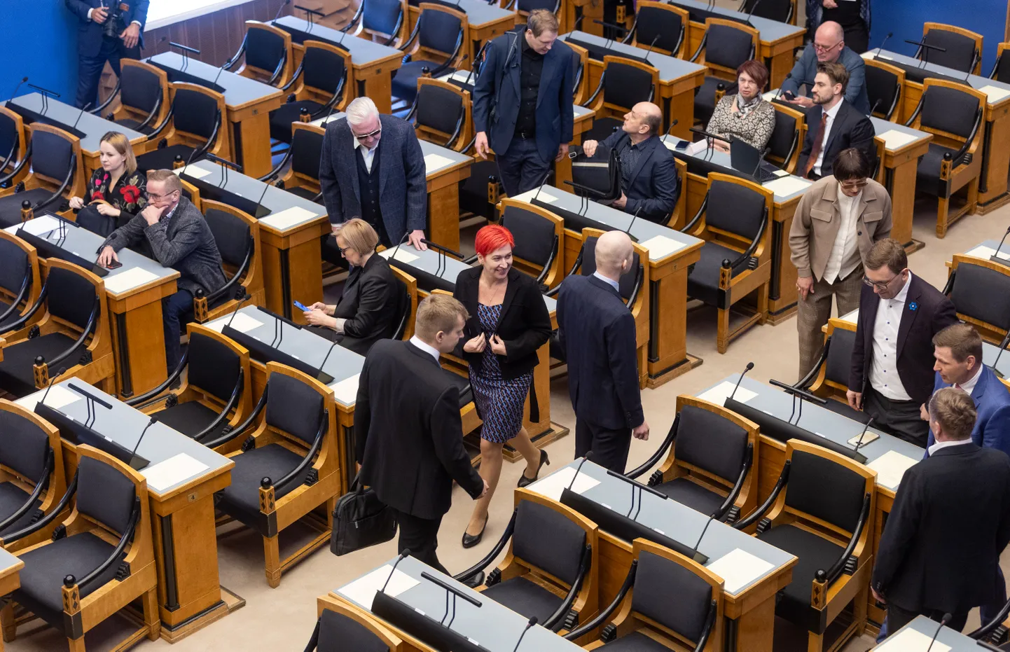 11.04.2023, Tallinn
Uue riigikogu koosseisu täiskogu istung.