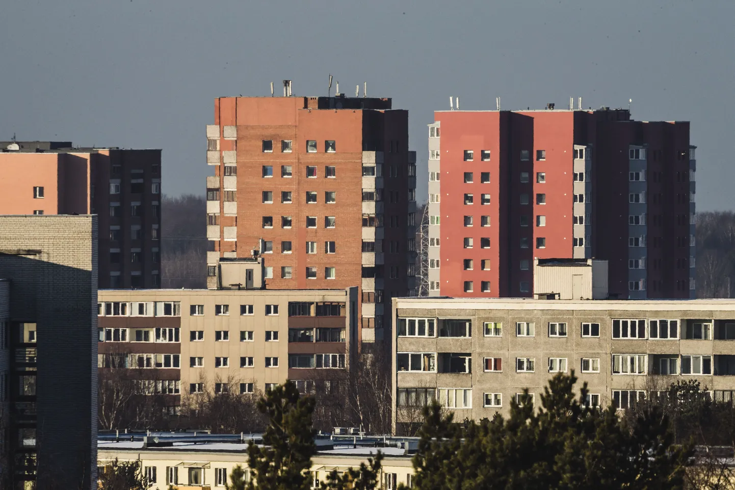 Kortermaja Mustamäel.