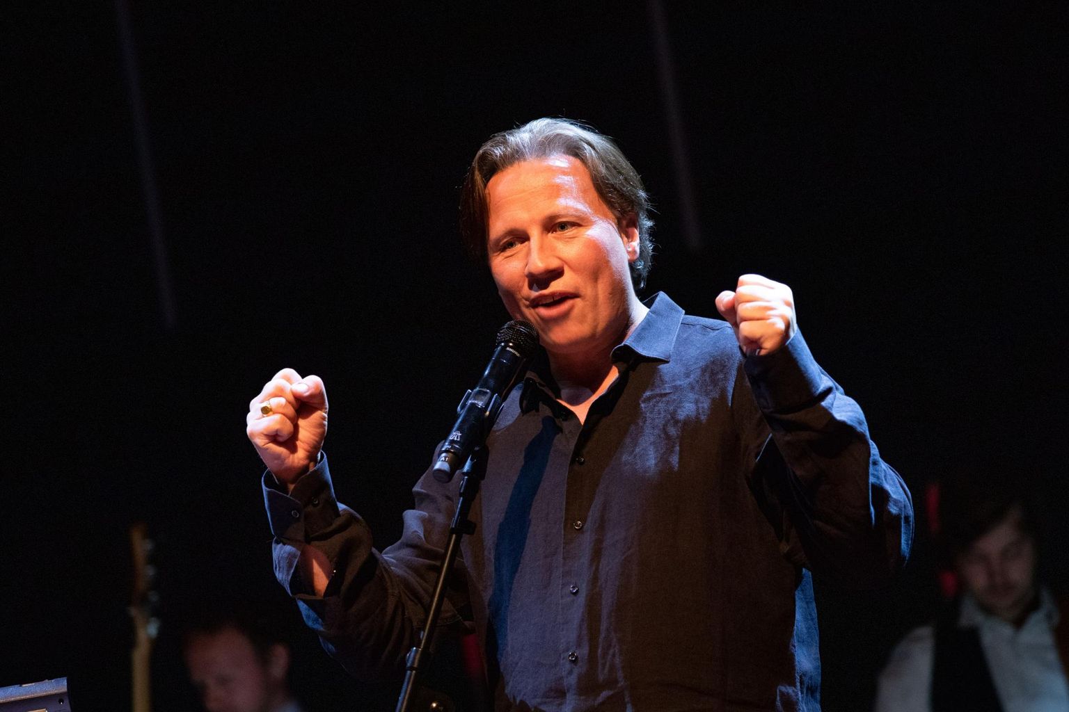 Pärnu kontserdimajas kõlanud vabariigi aastapäeva kontsert põhines Kristjan Järvi ja Mick Pedaja loomingul.