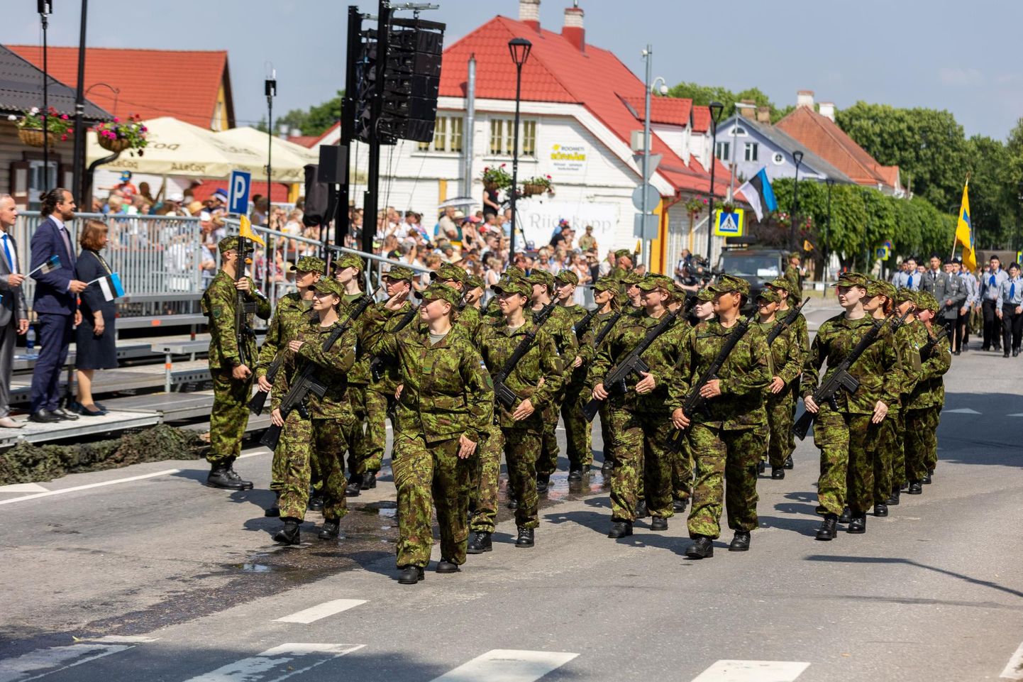 Ligi 700 osalejaga paraadist 2021. aasta võidupühal Paides võtsid osa Kaitseliidu koondpataljon, kolm üksikkompaniid, viis üksikrühma, kaks sõjaväeorkestrit ja Eesti reservohvitseride Kogu liputoimkond.