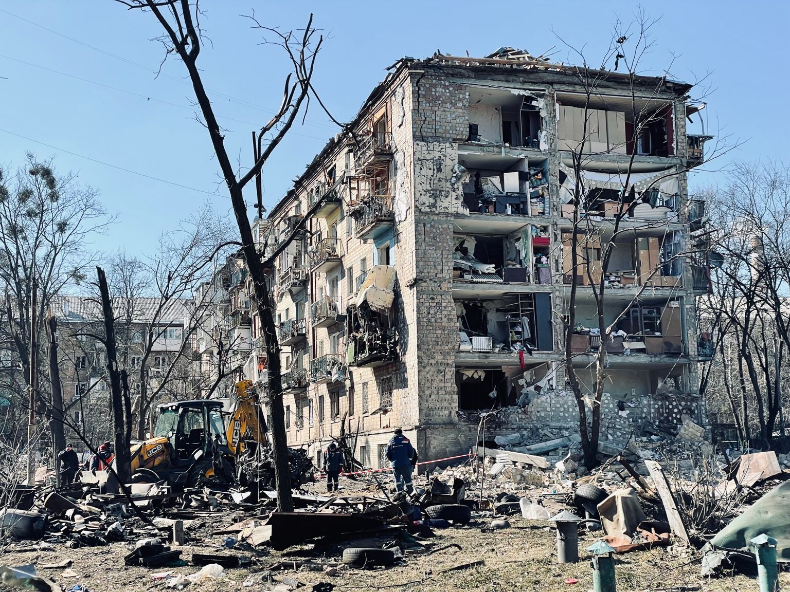 Война в Украине. Киев, март 2018 года