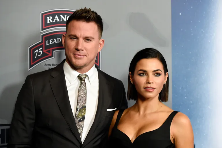 Channing Tatum eksabikaasa Jenna Dewan filmi esilinastusel 2017.