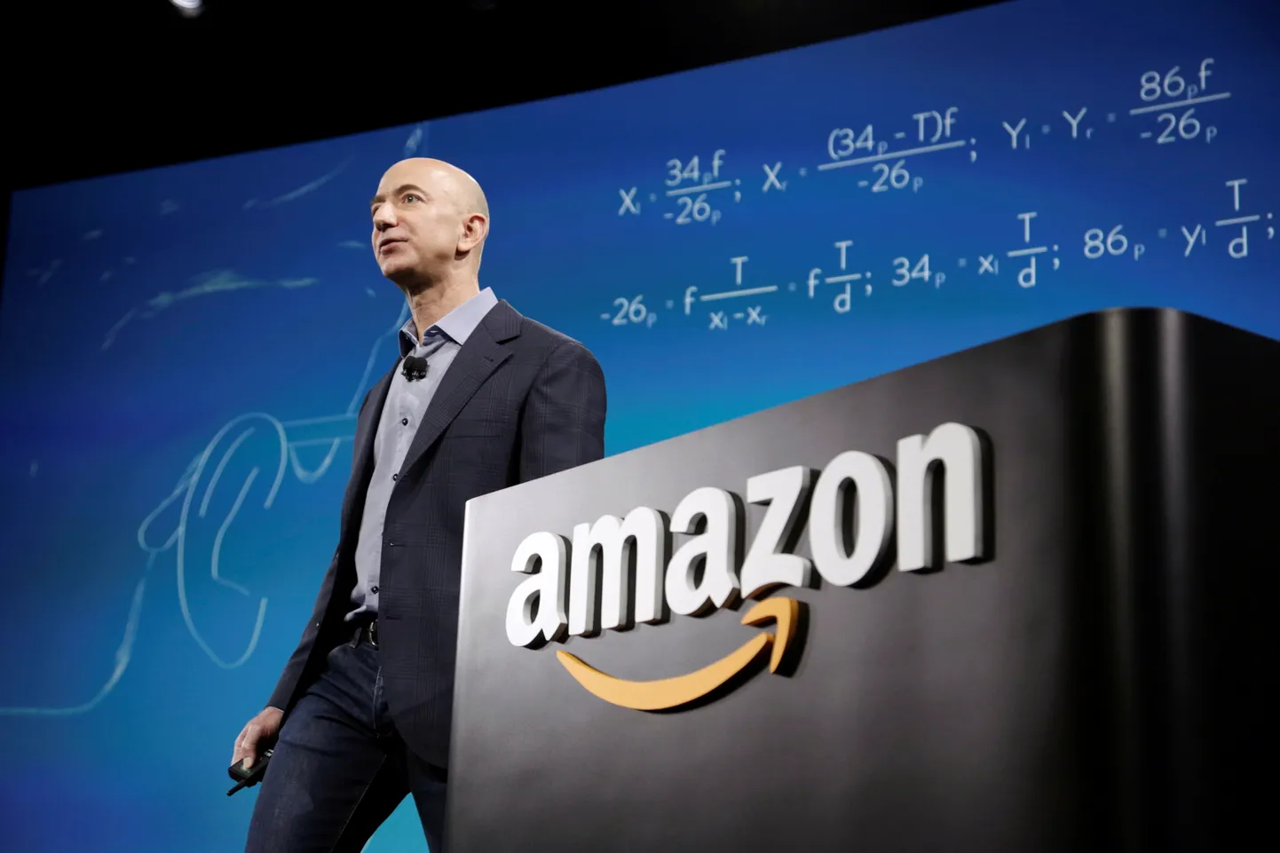 ''Amazon'' dibinātājs Džefs Bezoss.