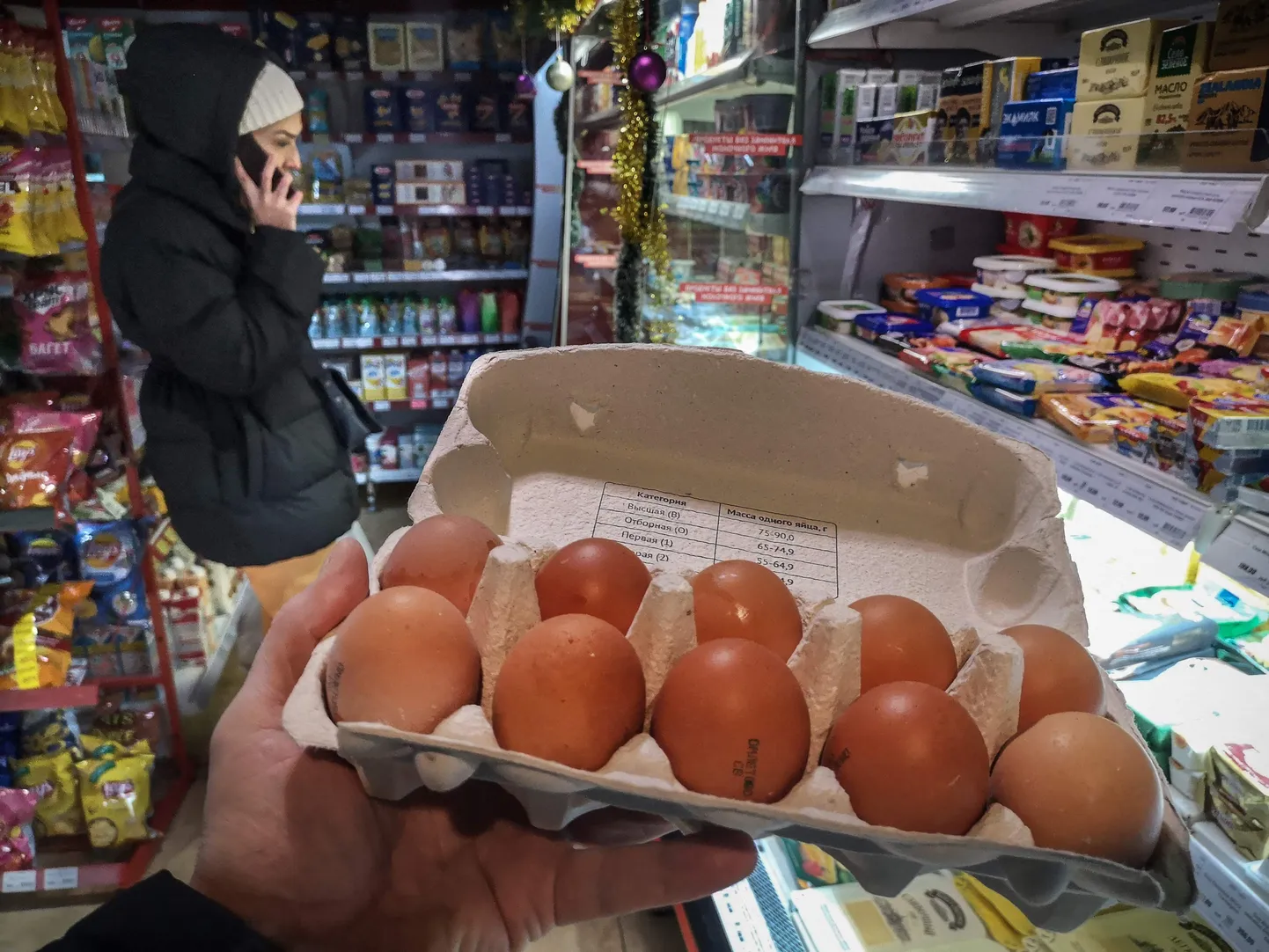 Kuigi Venemaal oktoobris inflatsioon langes, on hinnakasv aasta algusest olnud 5,87 protsenti.