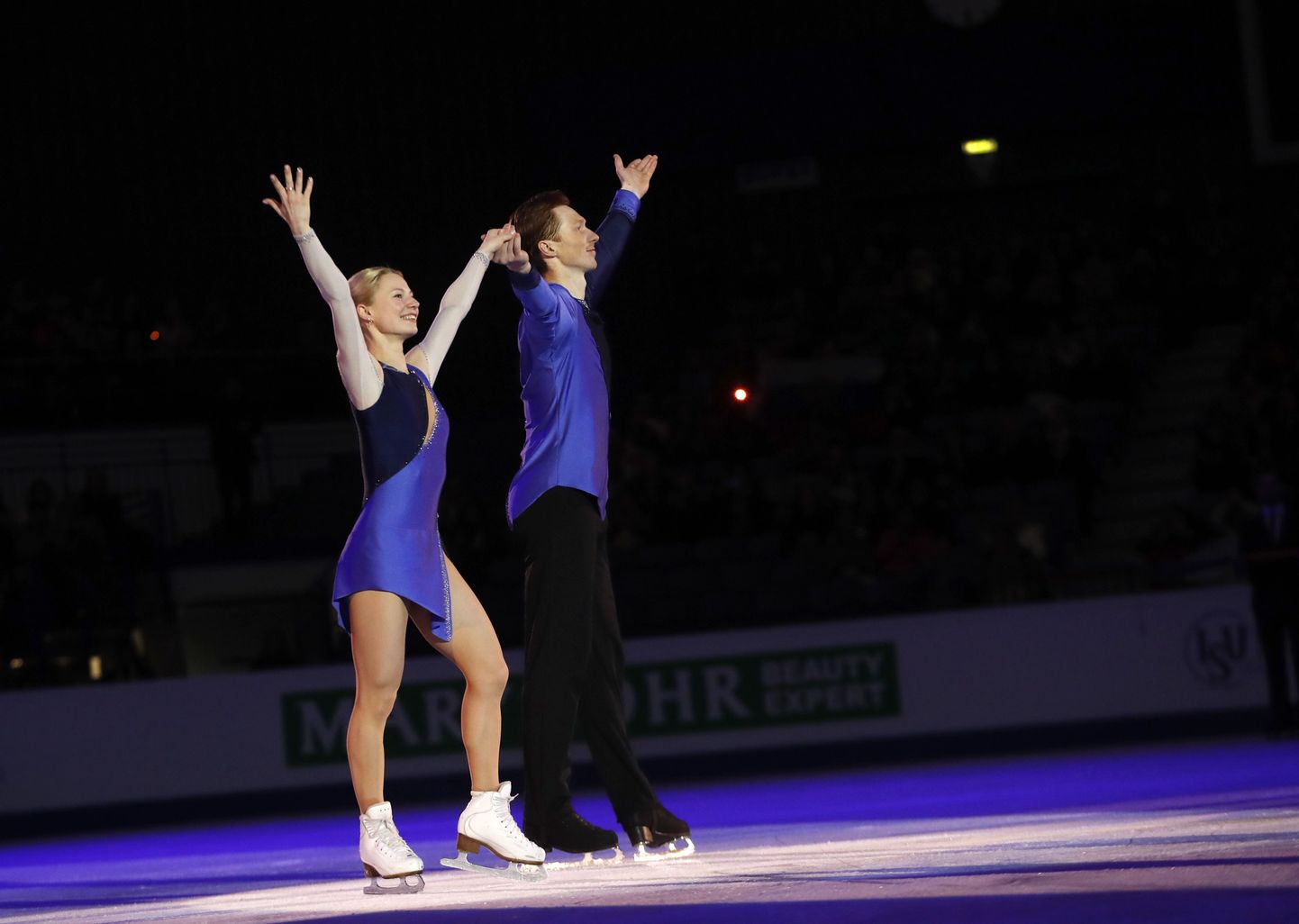 Venemaa paar Jevgenija Tarassova ja Vladimir Morozov.