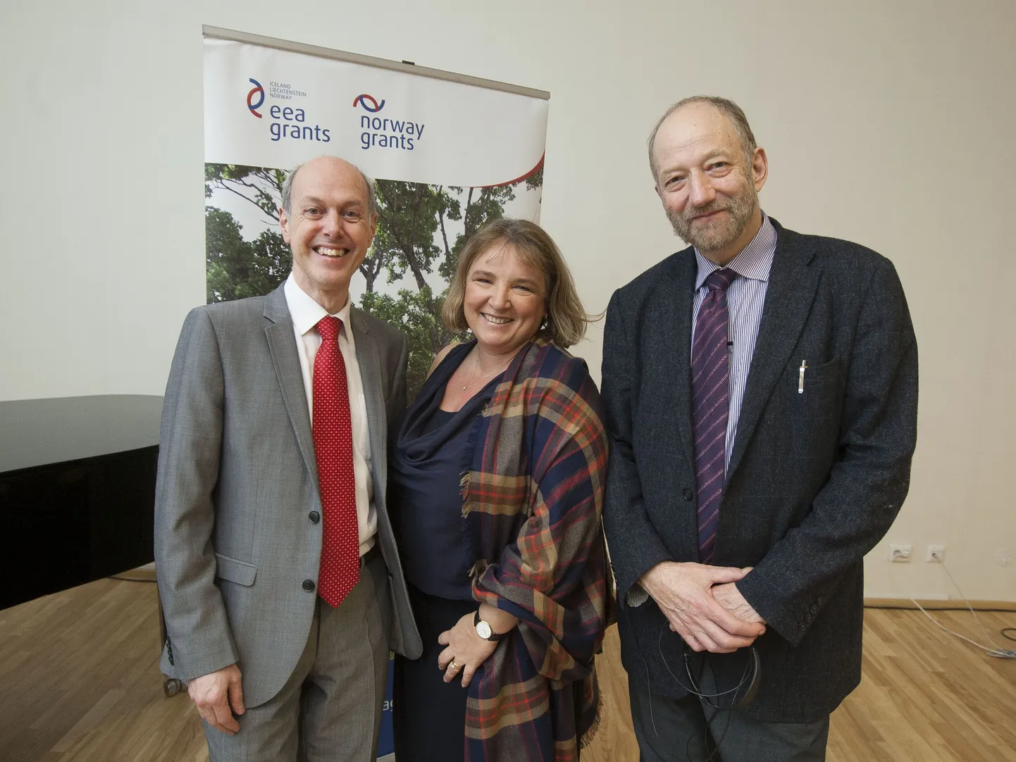 Suurbritannia arstid professor Alastair Forbes (vasakult), doktor Dasha Nicholls ja Paul Robinson viibisid õppejõududena Tallinnas toimunud koolitusel, kus jagasid Eesti kolleegidele kogemusi anoreksia ravist.