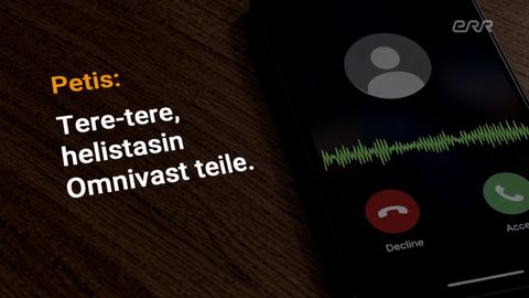 «PEALTNÄGIJA» ⟩ Kas tunned hääle ära? Kelmid püüavad uusi ohvreid sama skeemiga, millega varastati paljaks kunstnike liit