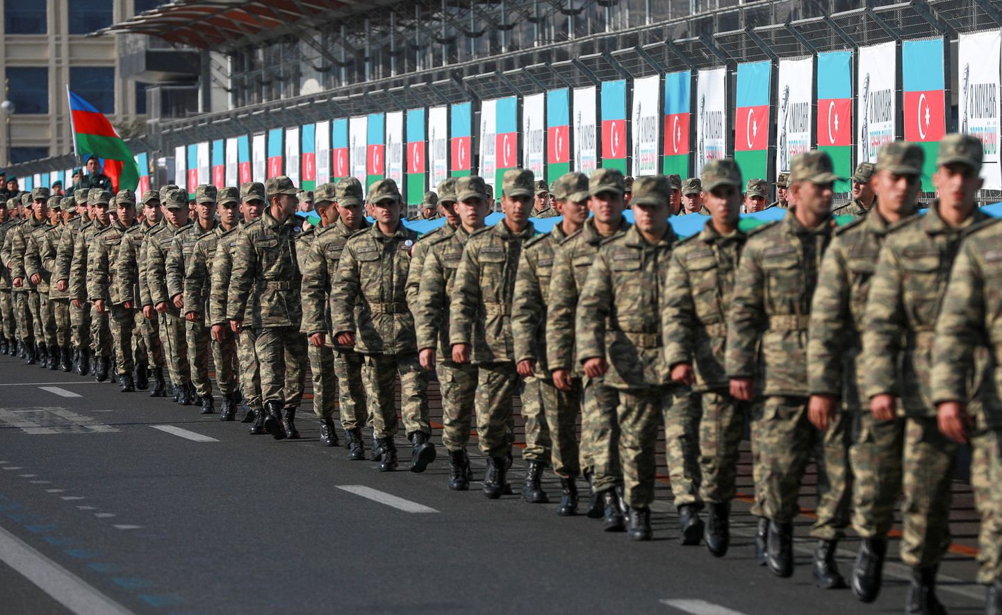 Azerbaidžānas karavīri. Ilustratīvs attēls.
