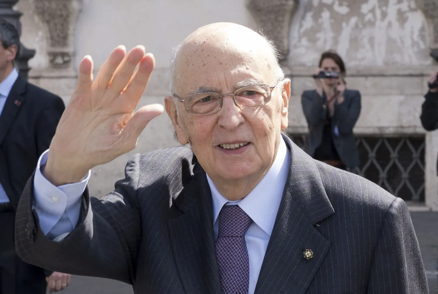 President Giorgio Napolitano.