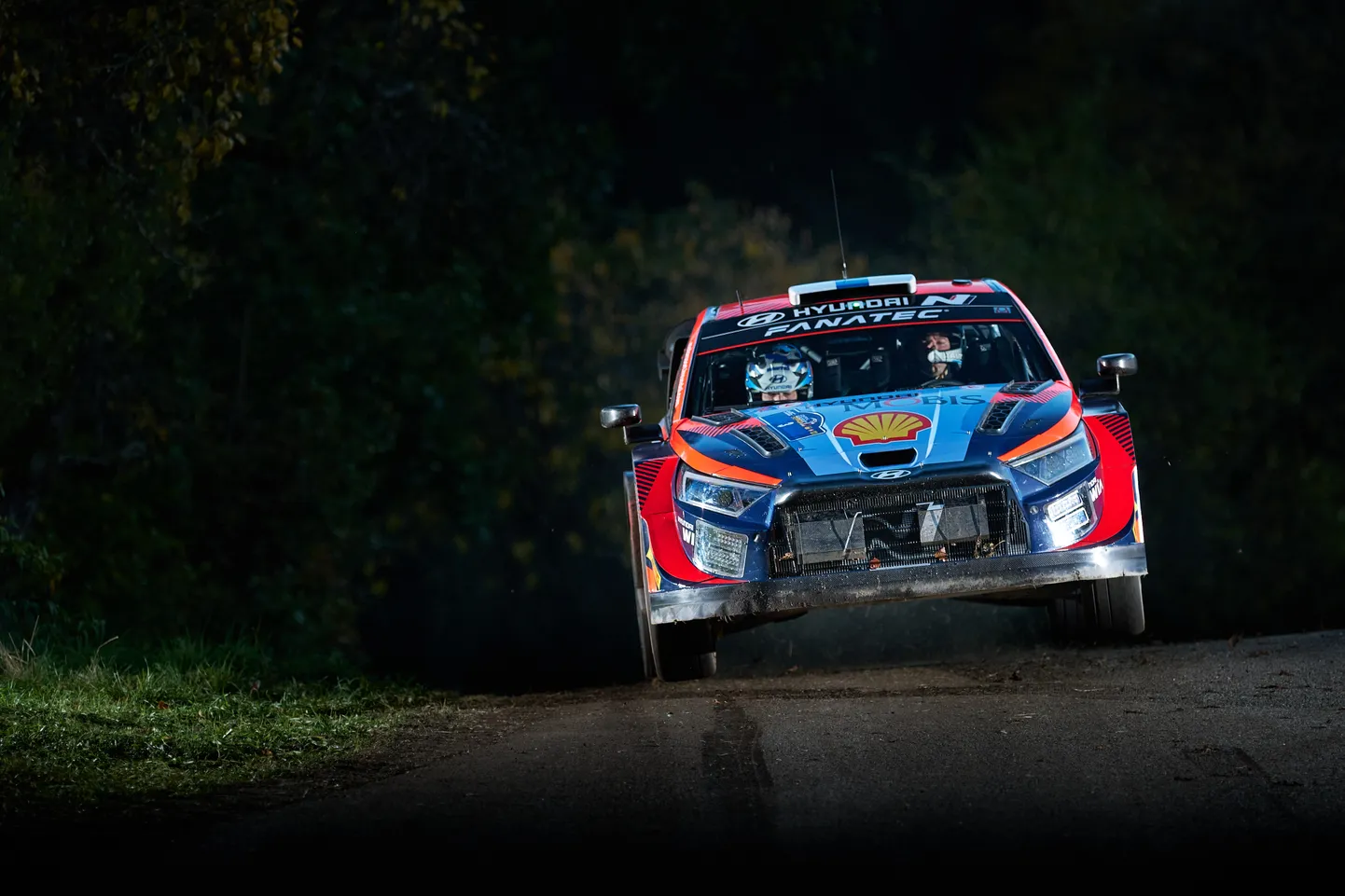 Teemu Suninen sõitis viimati Hyundai i20 Rally1-autoga 2023. aasta Kesk-Euroopa MM-etapil.