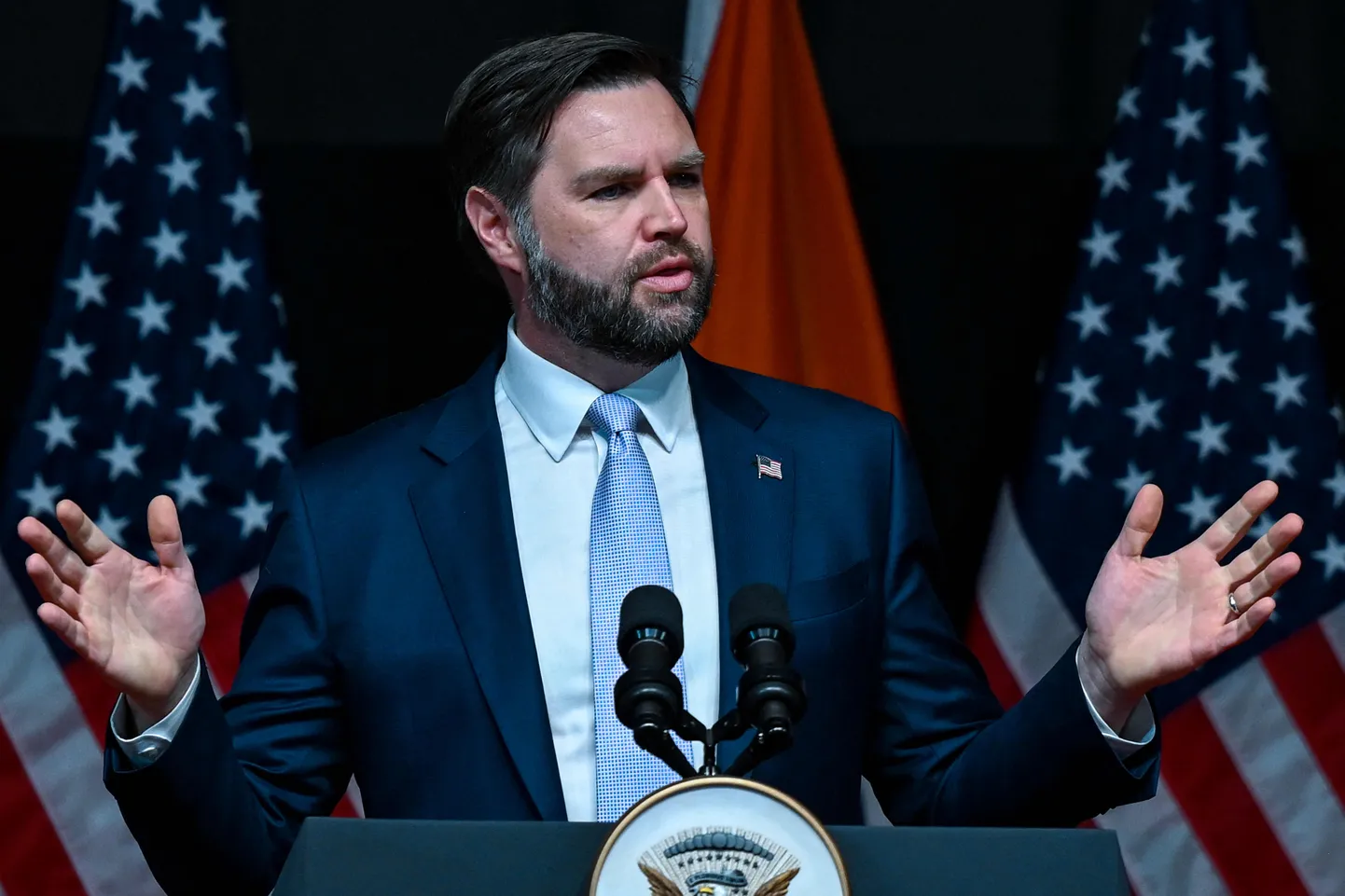 USA asepresident JD Vance. 22. aprill 2025.