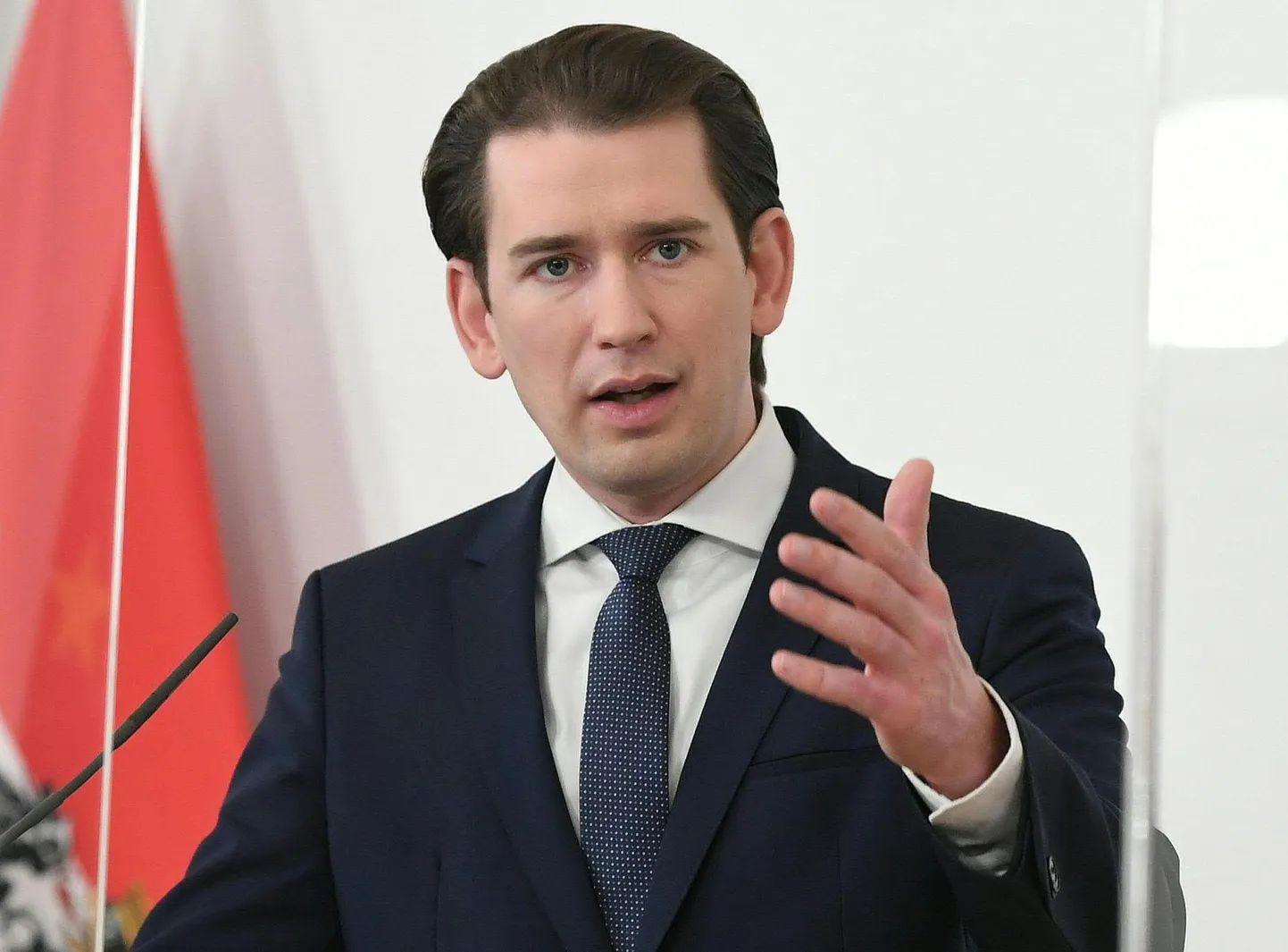 Austria kantsler Sebastian Kurz.
