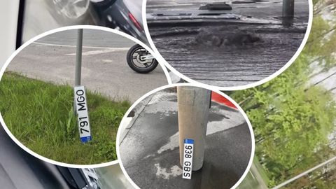VIDEOD ⟩ «Keegi on mu auto numbrimärki näinud?» Ootamatult maha sadanud paduvihm tekitas pealinna tänavatel korraliku uputuse
