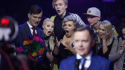 Vaata, mis poliitik on koos lapsega Eesti Laul 2018 külaliste seas