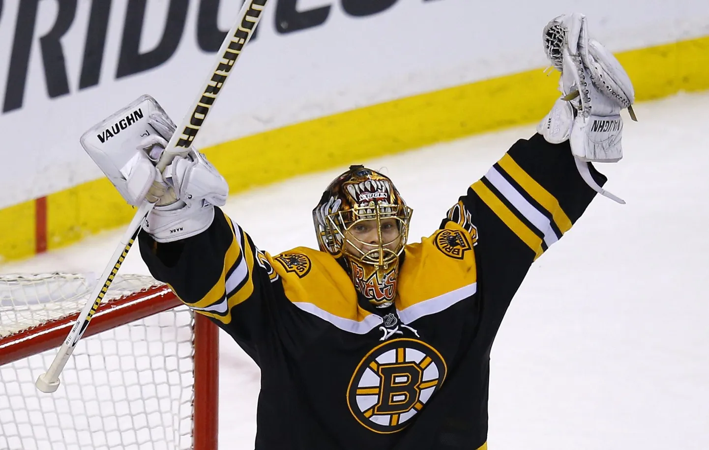 Tuukka Rask lasi nelja mängu jooksul oma selja taha visata kõigest kaks litrit