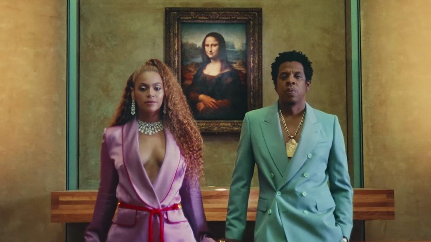 Kaader Beyoncé ja Jay-Z Louvre&#39;is filmitud videost «Apesh**t» FOTO: Kaader videost