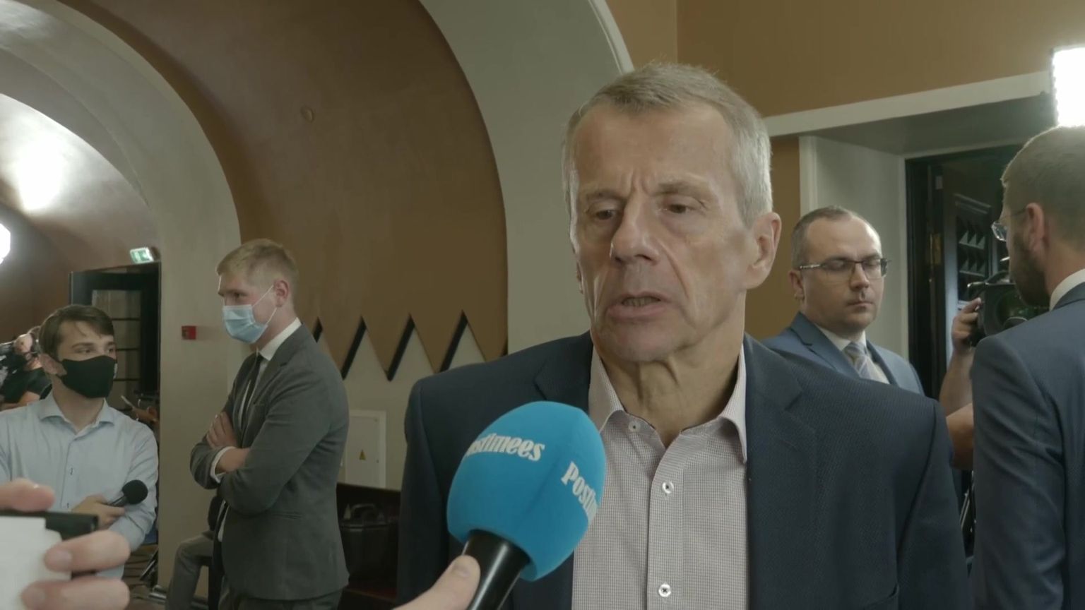 Presidendivalimised Riigikogus 31.08.2021 teine voor: intervjuu Jürgen Ligi ja Alar Lanemaniga