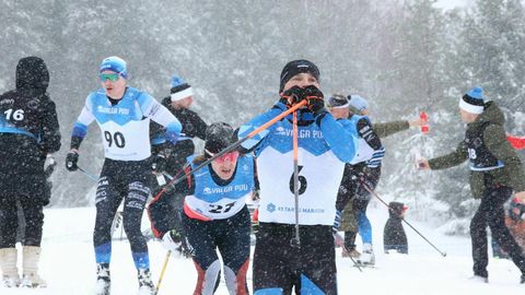 Viljandimaa kiireim Tartu maratonil: see sõit jääb lumeolude poolest meelde, raske oli