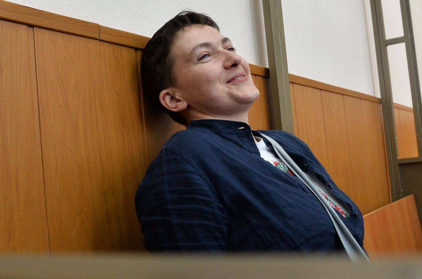 Nadja Savtšenko kohtusaalis.